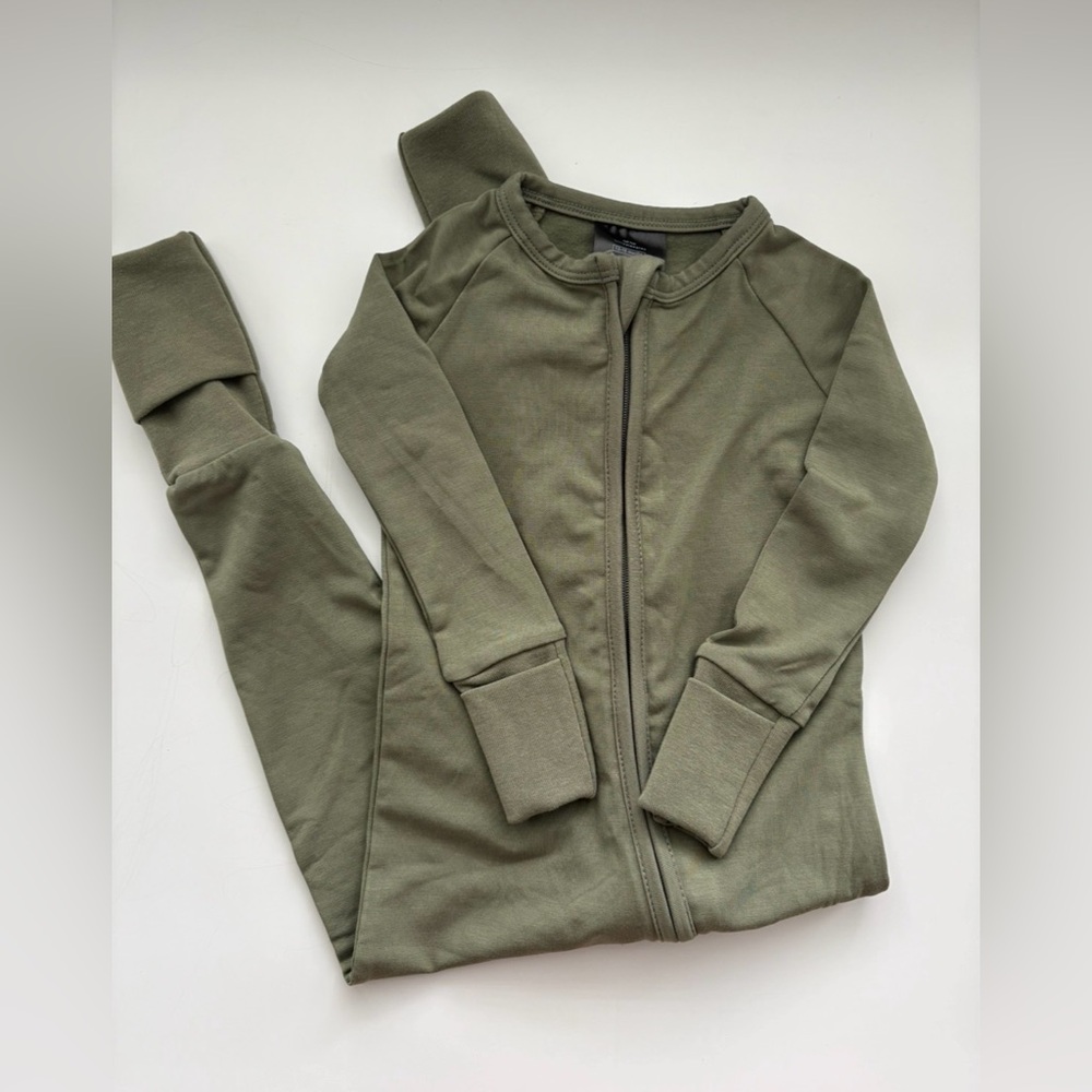 Little Sleepies Olive Green